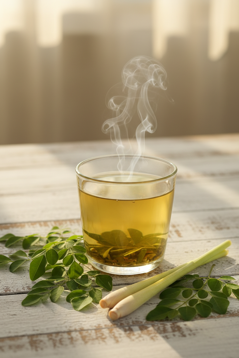 Te' Amo Moringa with Lemongrass Tea